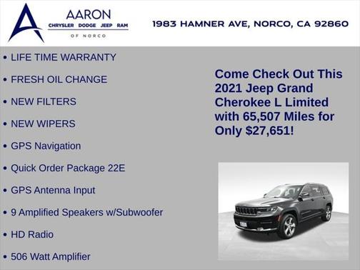 2021 Jeep Grand Cherokee L Limited