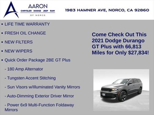 2021 Dodge Durango GT Plus