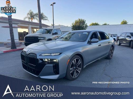 Frozen Pure Grey Metallic 2023 BMW 760 i xDrive