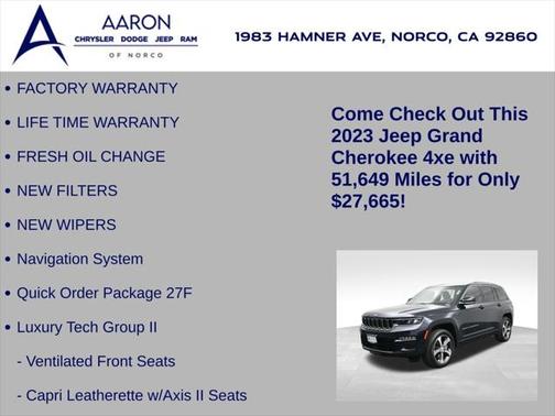 2023 Jeep Grand Cherokee 4xe Base
