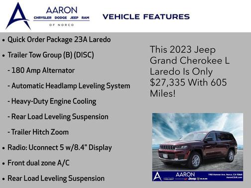2023 Jeep Grand Cherokee L Laredo