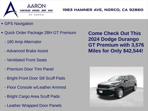 2024 Dodge Durango GT Premium AWD