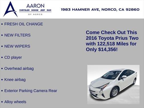 2016 Toyota Prius Two