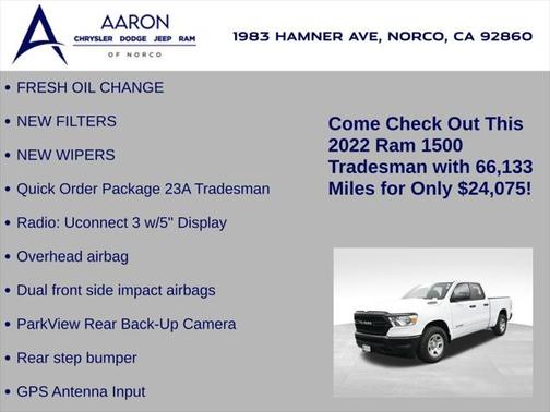2022 RAM 1500 Tradesman