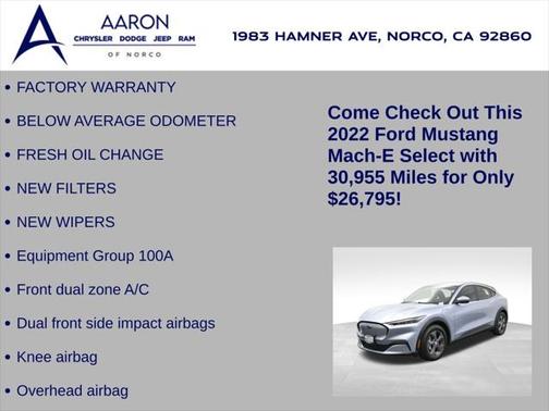 2022 Ford Mustang Mach-E Select