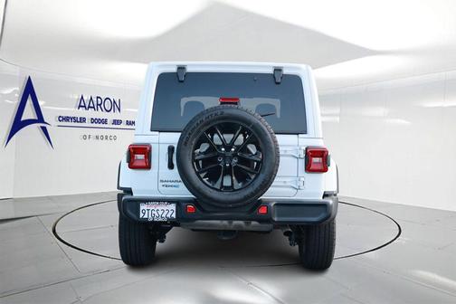 Bright White Clearcoat 2025 Jeep Wrangler 4xe Sahara