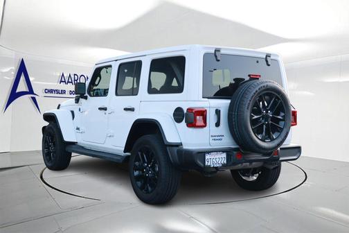 Bright White Clearcoat 2025 Jeep Wrangler 4xe Sahara