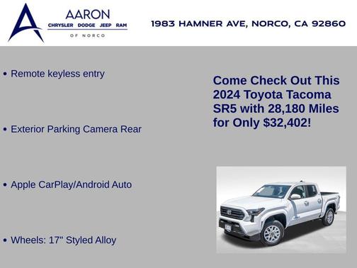 2024 Toyota Tacoma SR5