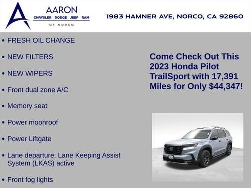 2023 Honda Pilot AWD TrailSport
