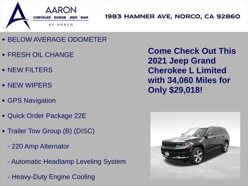 2021 Jeep Grand Cherokee L Limited