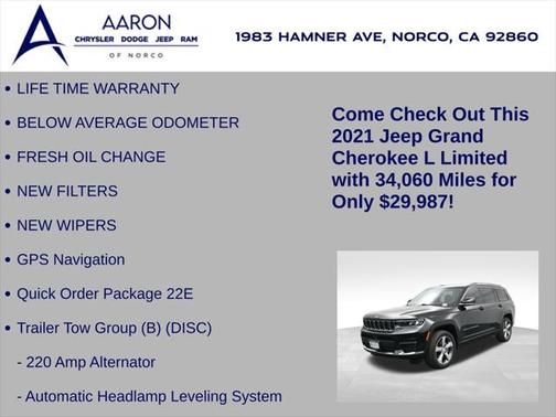 2021 Jeep Grand Cherokee L Limited