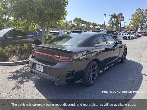 Pitch Black 2023 Dodge Charger GT