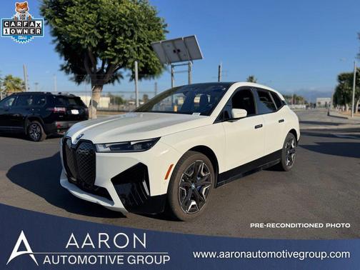 Alpine White 2025 BMW iX xDrive50