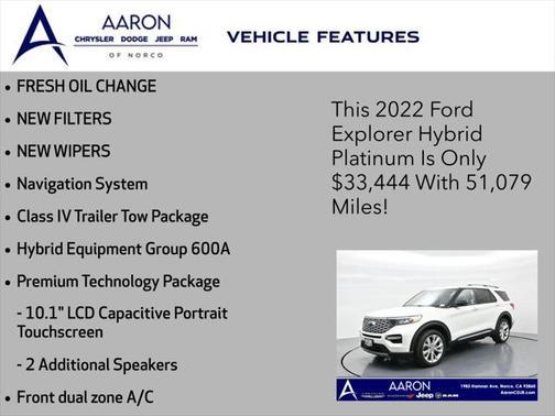 2022 Ford Explorer Platinum
