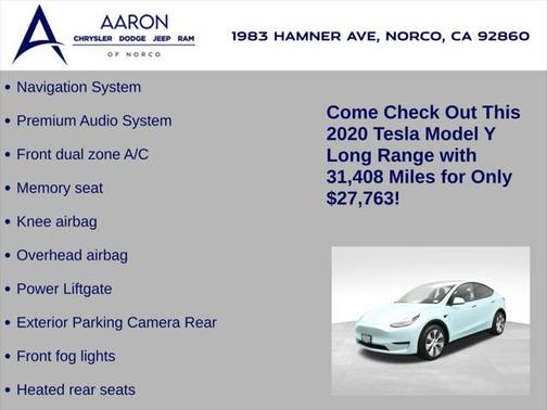 2020 Tesla Model Y Long Range Dual Motor All-Wheel Drive
