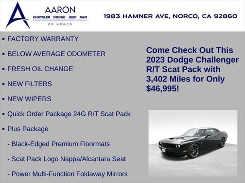 2023 Dodge Challenger R/T Scat Pack