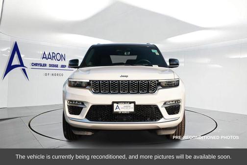 Bright White Clearcoat 2023 Jeep Grand Cherokee Summit