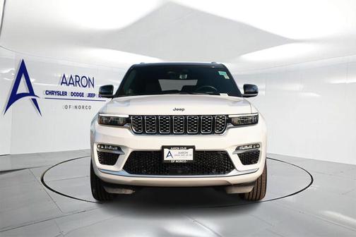 Bright White Clearcoat 2023 Jeep Grand Cherokee Summit