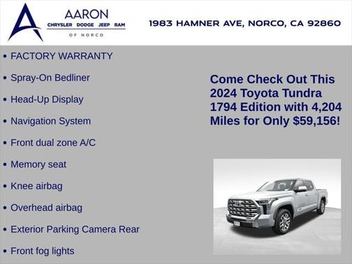 2024 Toyota Tundra 1794 Edition