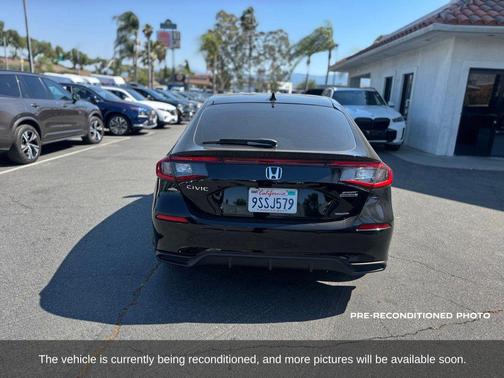 Crystal Black Pearl 2025 Honda Civic Hybrid Sport Touring
