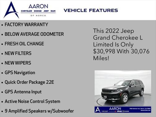 2022 Jeep Grand Cherokee L Limited