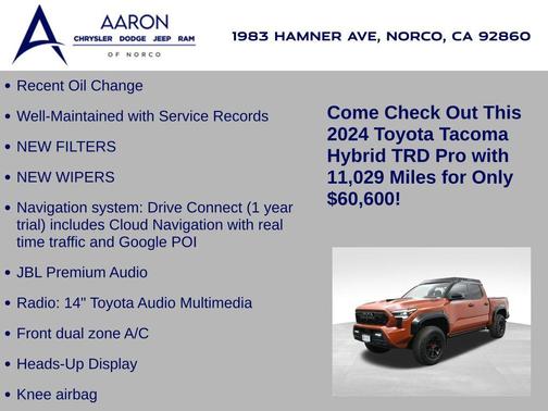 2024 Toyota Tacoma TRD Pro