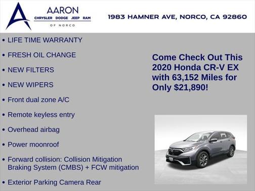 2020 Honda CR-V 2WD EX