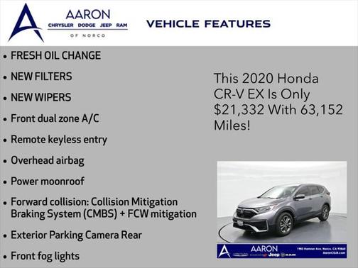 2020 Honda CR-V 2WD EX