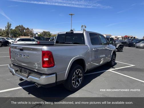 Billet Silver Metallic 2025 RAM 1500 Laramie