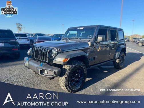 Granite Crystal Metallic Clearcoat 2023 Jeep Wrangler 4xe Base