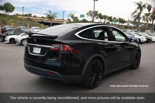 Solid Black 2021 Tesla Model X Long Range Dual Motor All-Wheel Drive