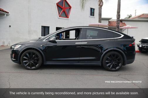 Solid Black 2021 Tesla Model X Long Range Dual Motor All-Wheel Drive