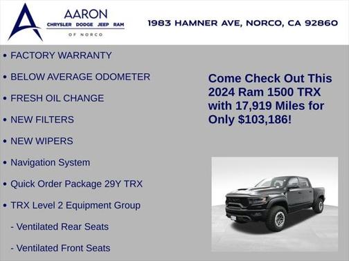 2024 RAM 1500 TRX