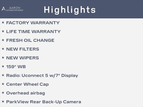 2023 RAM ProMaster 2500 High Roof