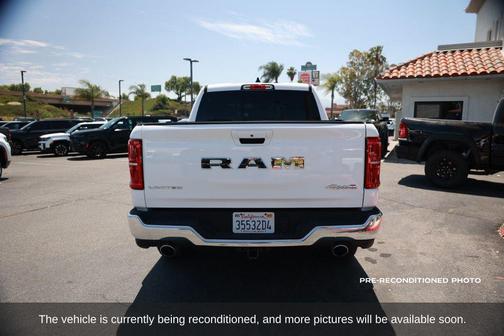 Bright White Clearcoat 2025 RAM 1500 Limited