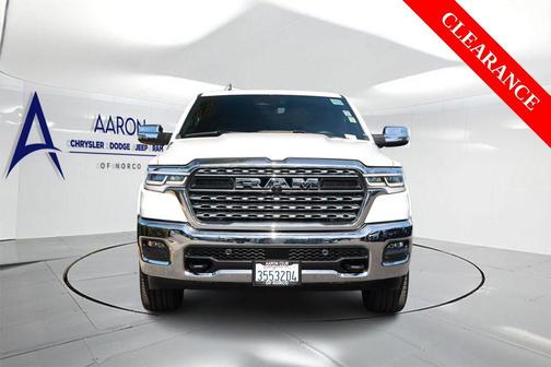Bright White Clearcoat 2025 RAM 1500 Limited