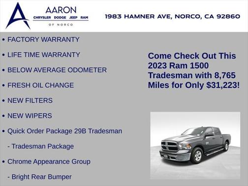 2023 RAM 1500 Tradesman