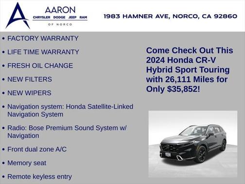 2024 Honda CR-V Hybrid Sport Touring