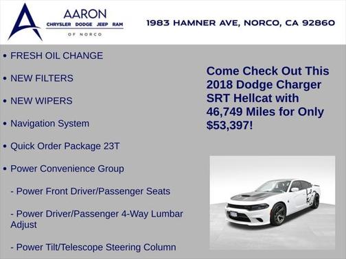 2018 Dodge Charger SRT Hellcat