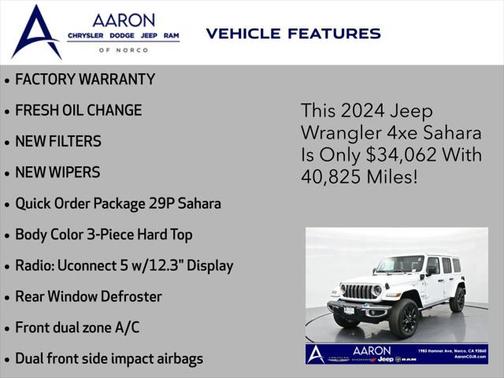 2024 Jeep Wrangler 4xe Sahara