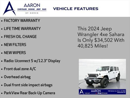 2024 Jeep Wrangler 4xe Sahara