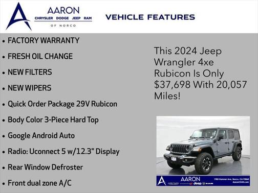 2024 Jeep Wrangler 4xe Rubicon