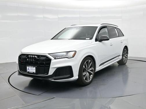 Glacier White Metallic 2023 Audi SQ7 4.0T Prestige