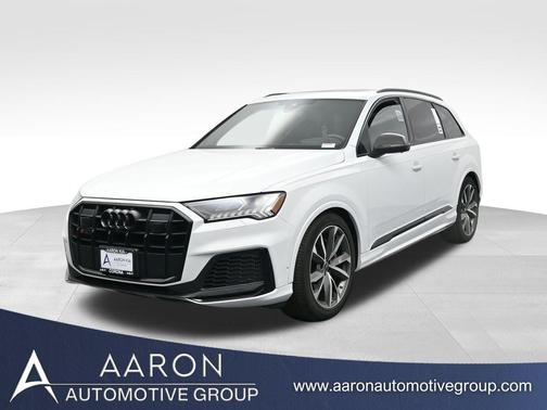 Glacier White Metallic 2023 Audi SQ7 4.0T Prestige