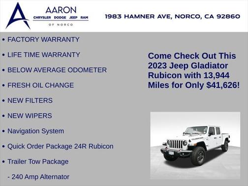 2023 Jeep Gladiator Rubicon