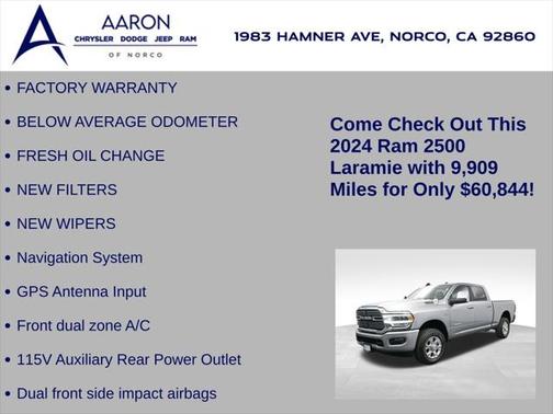 2024 RAM 2500 Laramie Crew Cab 4x4 6'4' Box