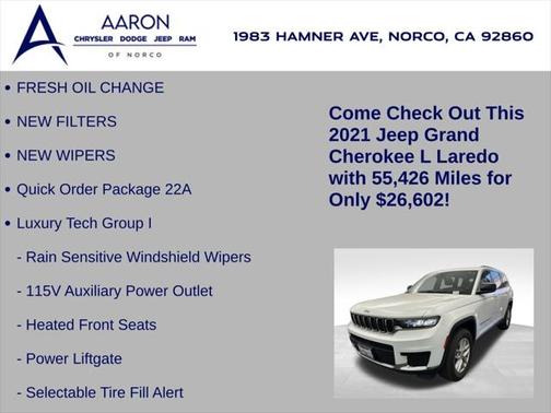2021 Jeep Grand Cherokee L Laredo