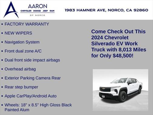 2024 Chevrolet Silverado EV Work Truck
