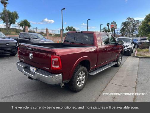 Delmonico Red Pearlcoat 2020 RAM 2500 Laramie Mega Cab 4x4 6'4' Box