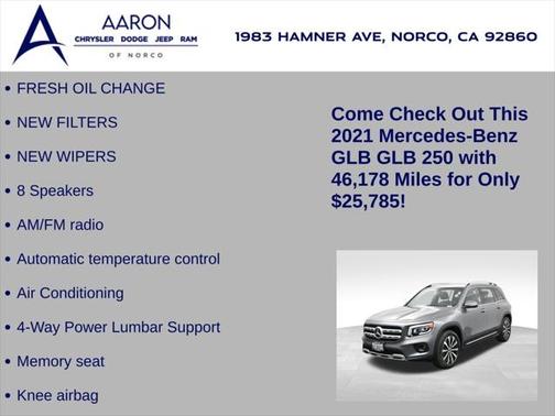 2021 Mercedes-Benz GLB 250 Base